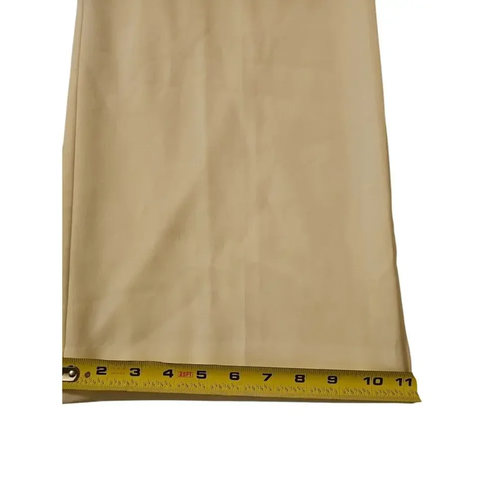 Worthington Modern Fit Women's‎ Dress Pant Wide Leg Size 24W Ivory
